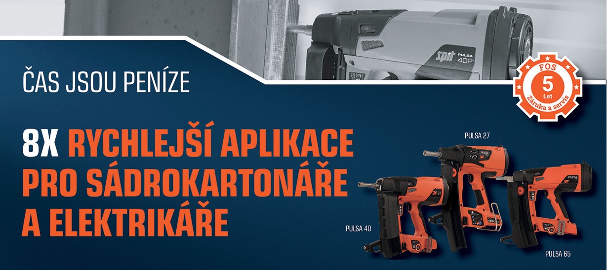 Hřebíkovačka Pulsa 40, Pulsa 27 a Pulsa 65